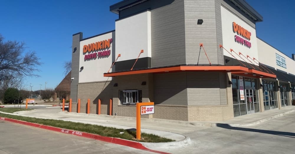 Dunkin' building.