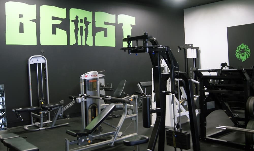 Plenty of motivational signage covers the walls at FACT Fitness in Georgetown. (Eddie Harbour/Community Impact Newspaper)