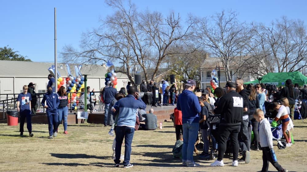 The city of Leander's inaugural Martin Luther King Jr. Day was held Jan. 17. (Taylor Girtman/Community Impact Newspaper)