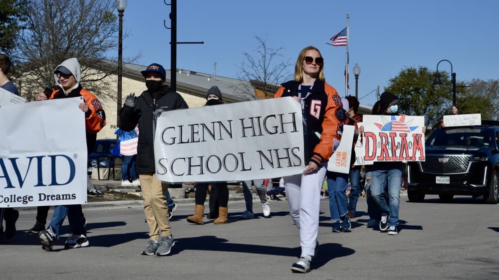 The city of Leander's inaugural Martin Luther King Jr. Day was held Jan. 17. (Taylor Girtman/Community Impact Newspaper)