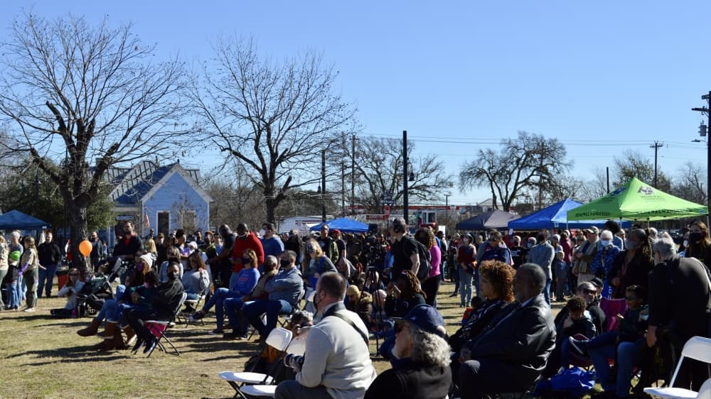 The city of Leander's inaugural Martin Luther King Jr. Day was held Jan. 17. (Taylor Girtman/Community Impact Newspaper)
