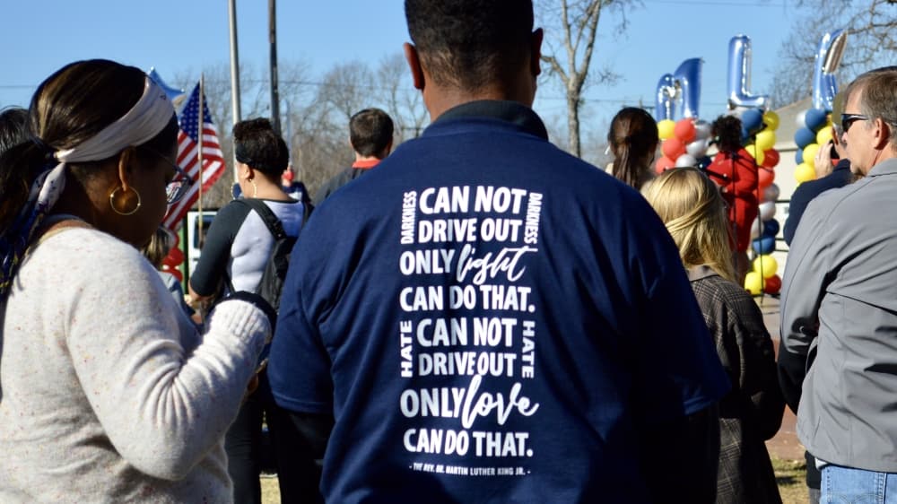 The city of Leander's inaugural Martin Luther King Jr. Day was held Jan. 17. (Taylor Girtman/Community Impact Newspaper)
