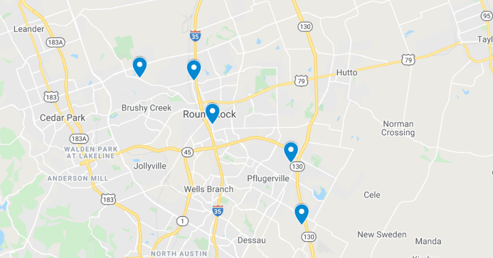 Check out the 5 latest commercial projects filed in Round Rock and Pflugerville, including new dance studio