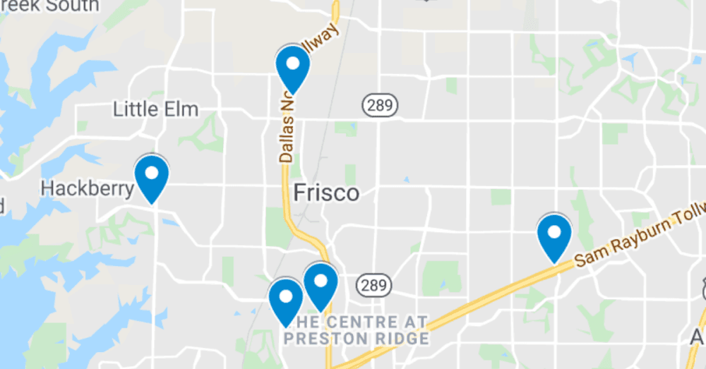 Read about Frisco's 5 newest commercial projects, including renovations to Clarkson Eye Care