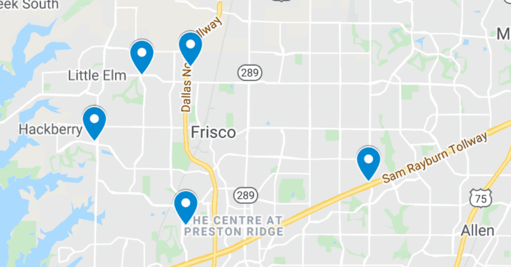 See 5 of Frisco's newest commercial development projects, including Palmer Care Chiropractic