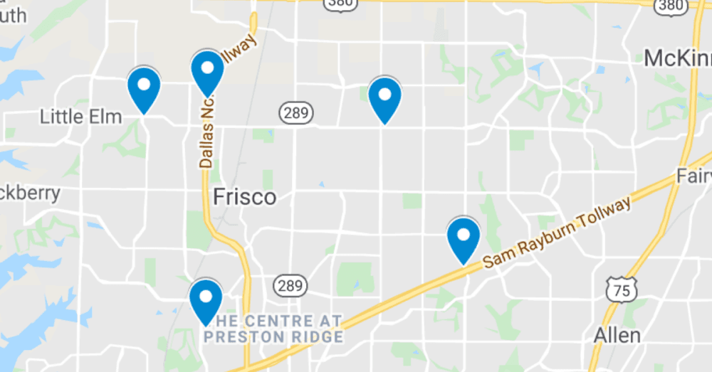Renovations to Panther Creek Medical Park and more of the latest commercial projects in Frisco