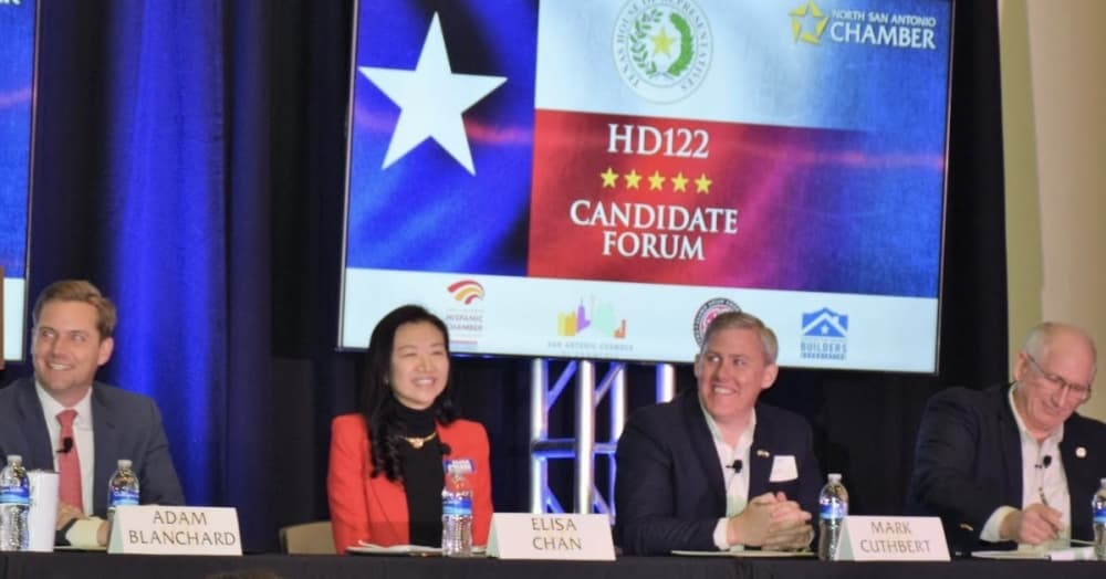 Texas House District 122 candidates appear at North San Antonio chamber event