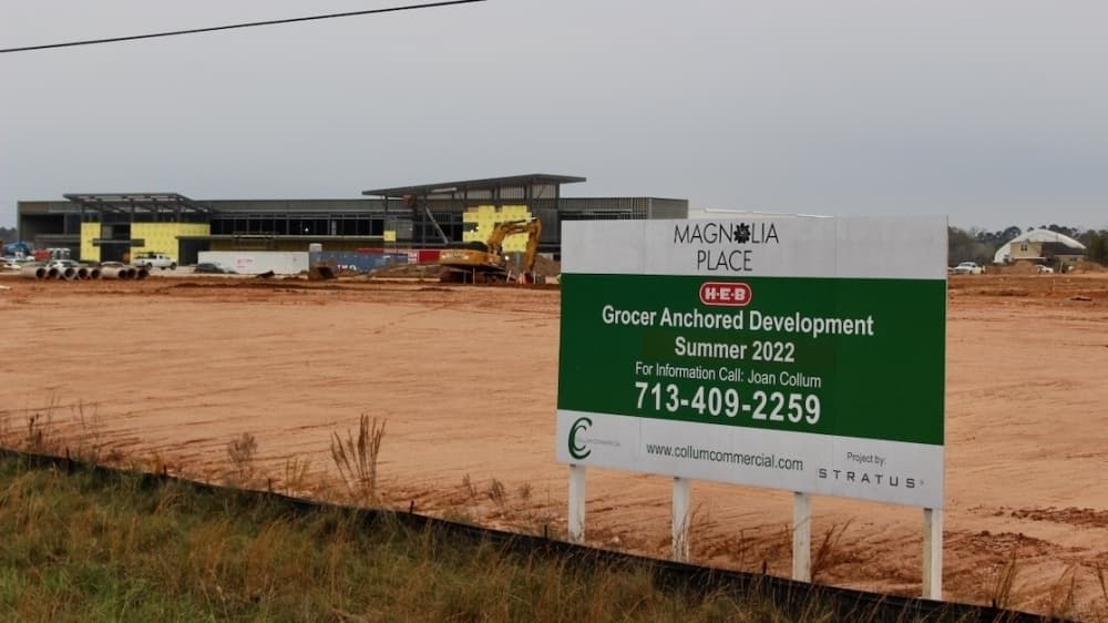 Stratus in negotiations for tenants at H-E-B-anchored Magnolia Place