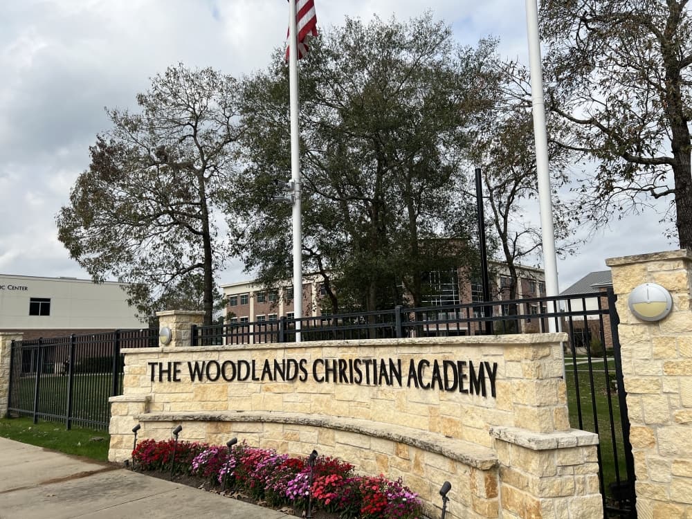 The Woodlands Christian Academy has an enrollment of 688. (Ally Bolender/Community Impact Newspaper)