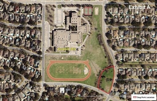 Map of Parkhill Junior High