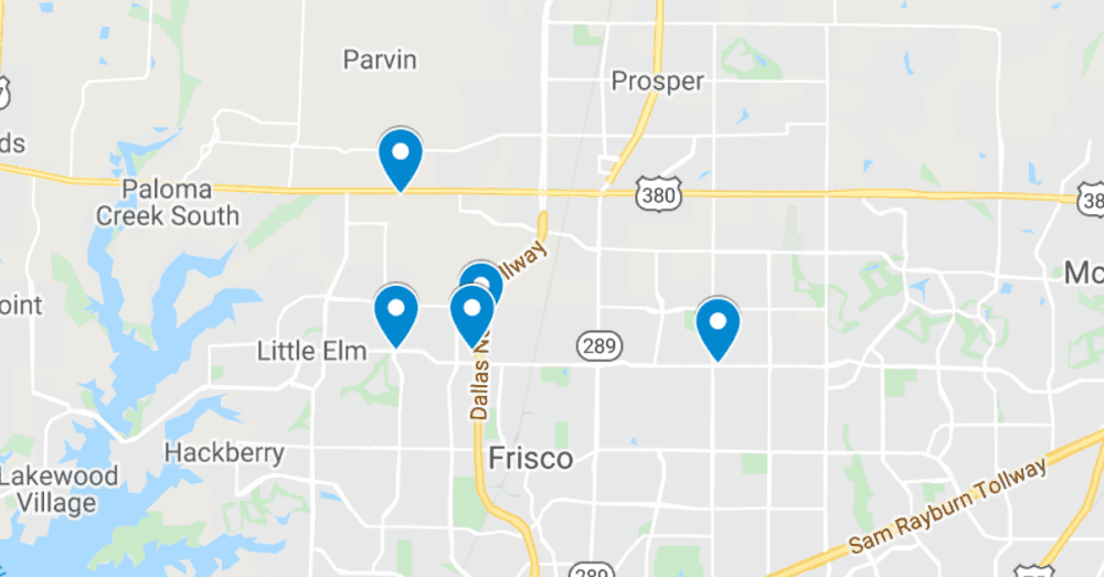 $9.5M construction for The Fairways Office Park and four more commercial projects in Frisco