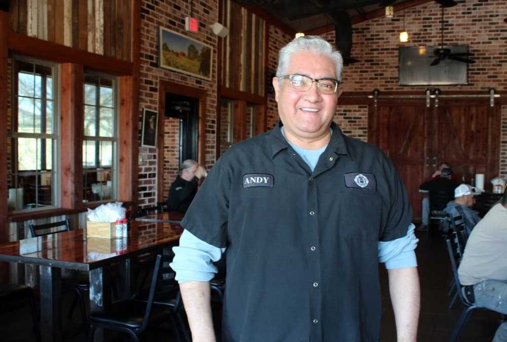 Andy Sedino owns Meat U Anywhere BBQ in Trophy Club and Grapevine. (Karen Chaney/Community Impact Newspaper)