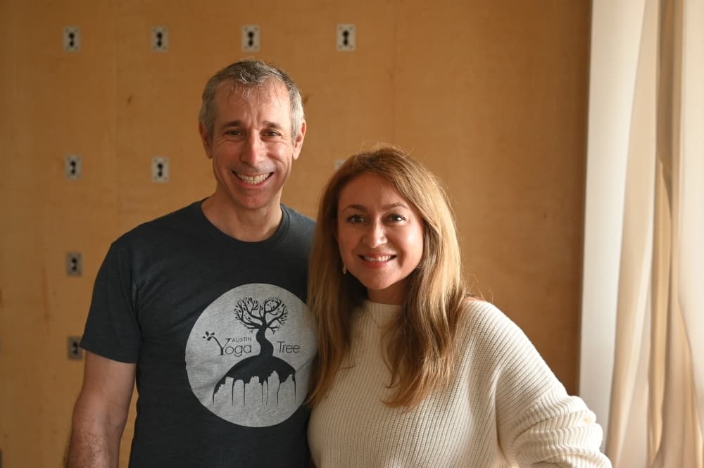 Jonathan and Edith Troen opened Austin Yoga Tree seven years ago. (Leila Saidane/Community Impact Newspaper)