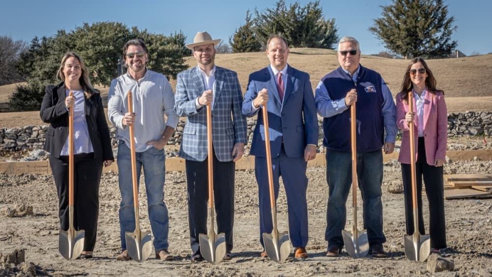 Burress Injury Law breaks ground on new headquarters in McKinney's Adriatica Village