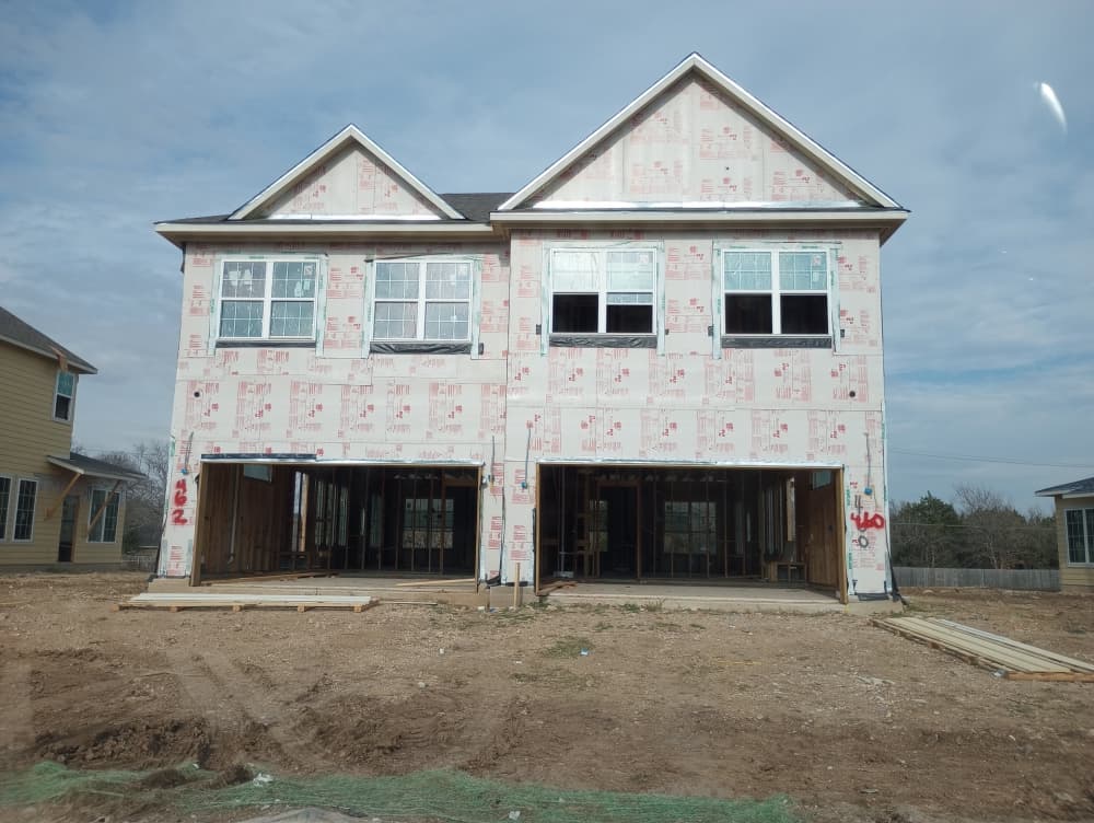 Georgetown Heights, a Wan Bridge Group project, will soon offer 50 pet-friendly, two-story, single-family, duplex style homes. (Hunter Terrell/Community Impact)