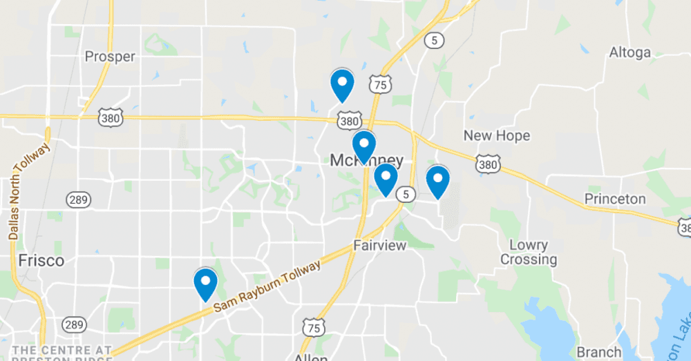 Target drive-up expansion and 4 more commercial developments in McKinney