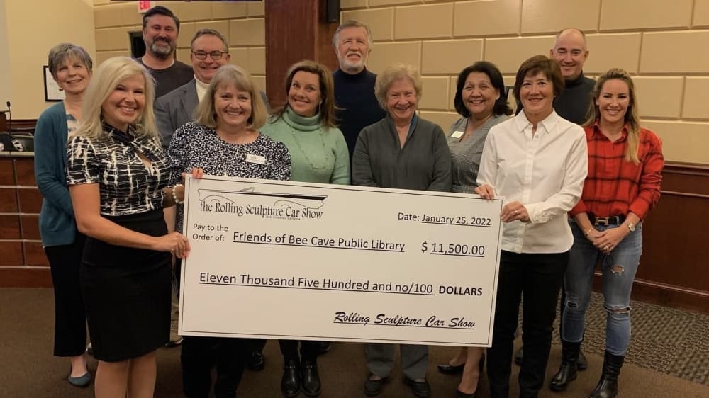 Rolling Sculpture Car Show raises $11,500 for Friends of Bee Cave Public Library