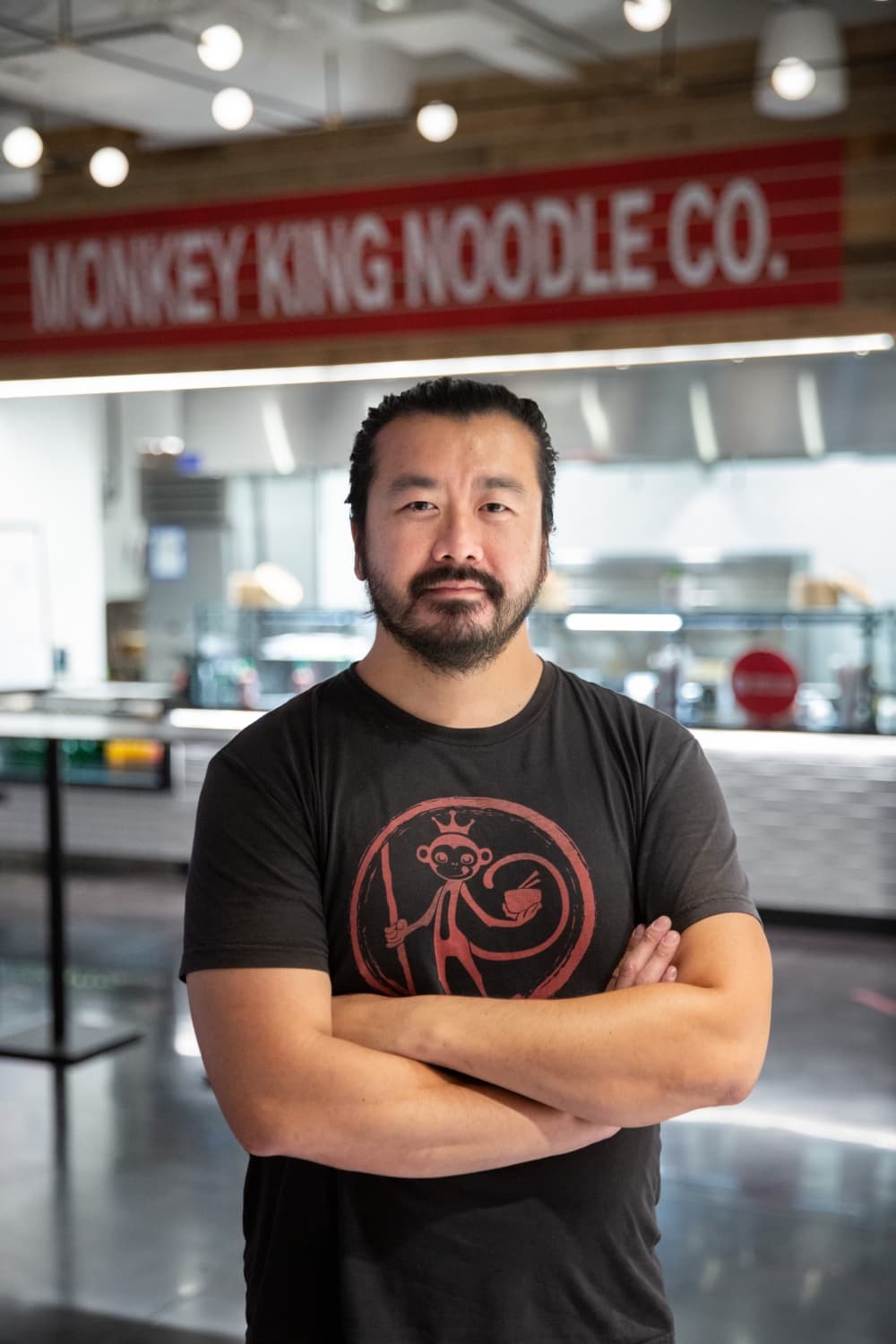 Monkey King Noodle Company Owner Andrew Chen.
