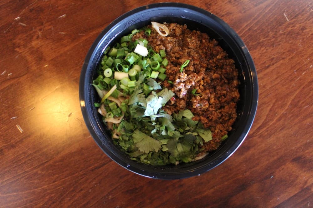 Dan Dan Pork Noodles.