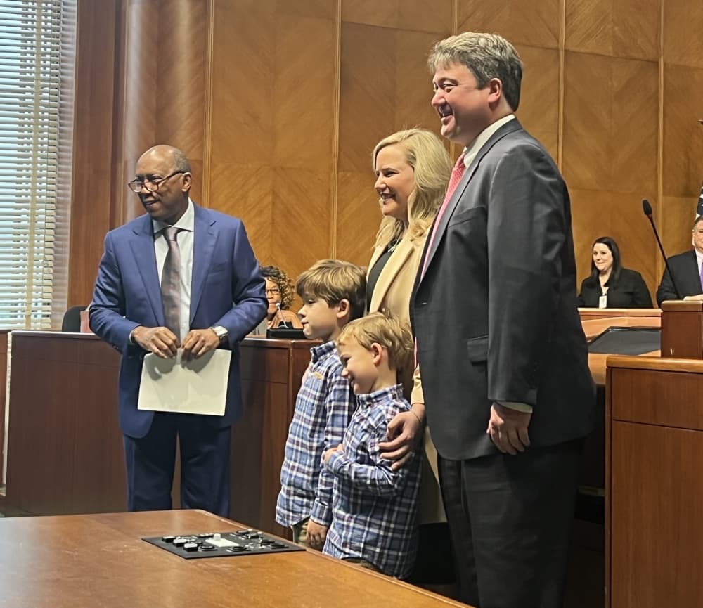 Mary Nan Huffman sworn in as new District G Houston City Council member