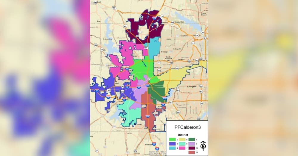 Fort Worth Redistricting Task Force recommends map to City Council