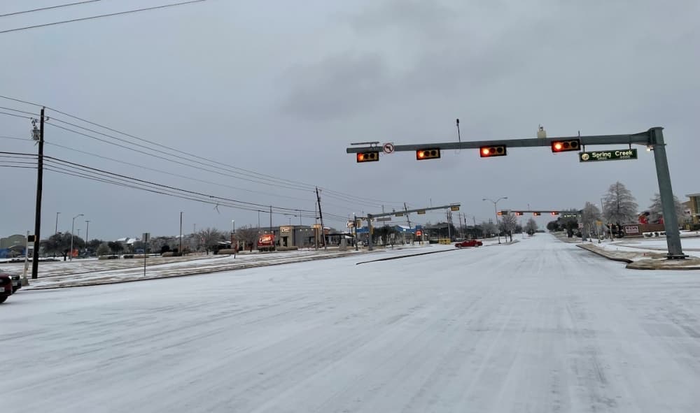 Dallas-Fort Worth winter storm brings hazardous road conditions, school closures and limited services