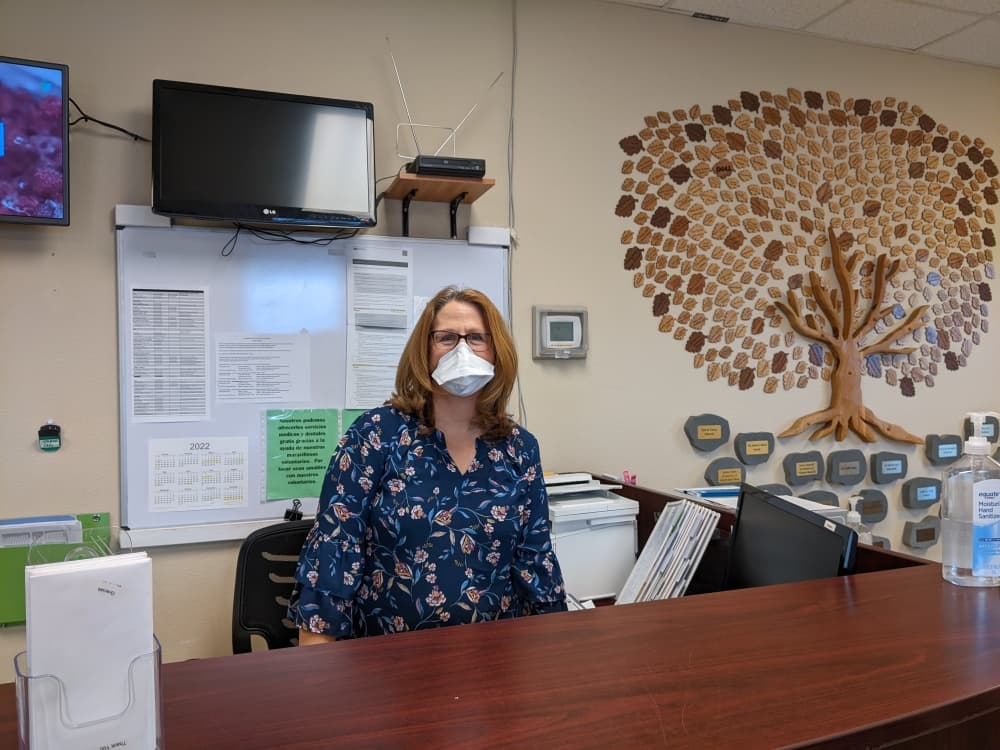 
Liz Burton-Garcia founded the clinic. 
