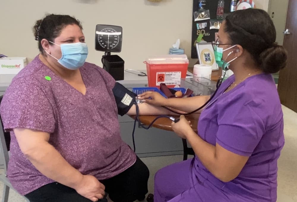 
Patients can get medical and dental care through the clinic.