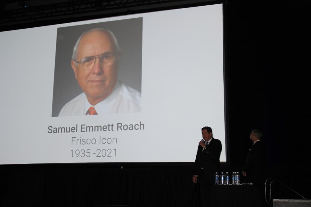 Visionary Award, Sam Roach. Summer El-Shahawy/Community Impact Newspaper