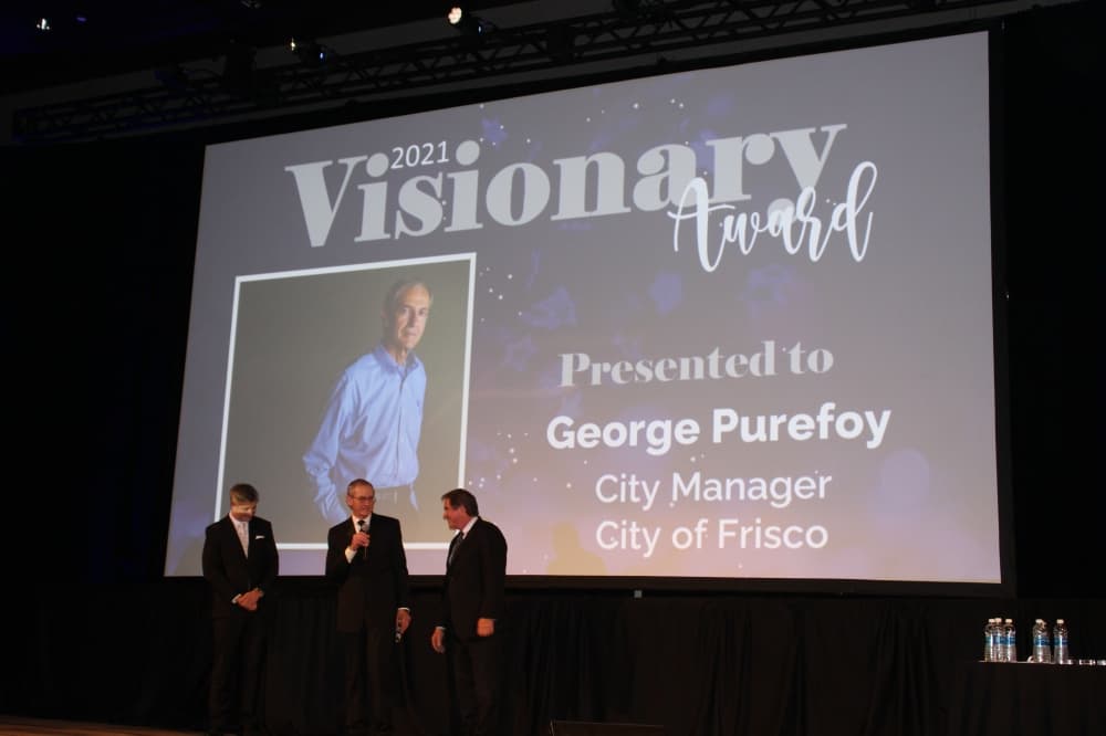 Visionary Award, George Purefoy. Summer El-Shahawy/Community Impact Newspaper