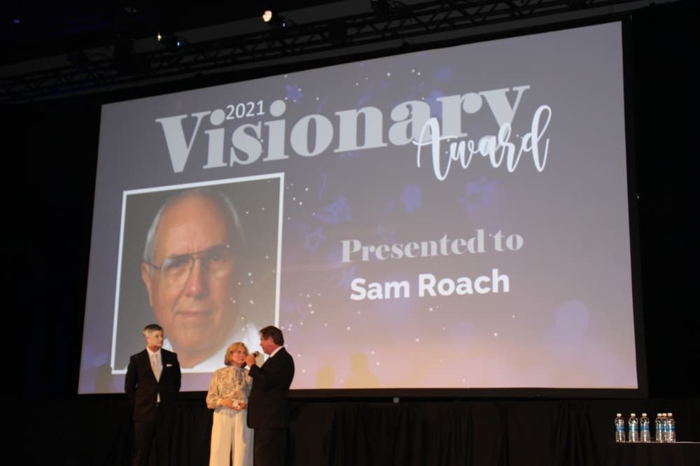 Visionary Award, Sam Roach. Summer El-Shahawy/Community Impact Newspaper