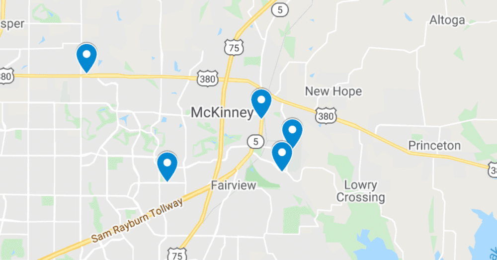 New construction for Strickland Brothers Oil and more upcoming commercial developments in McKinney