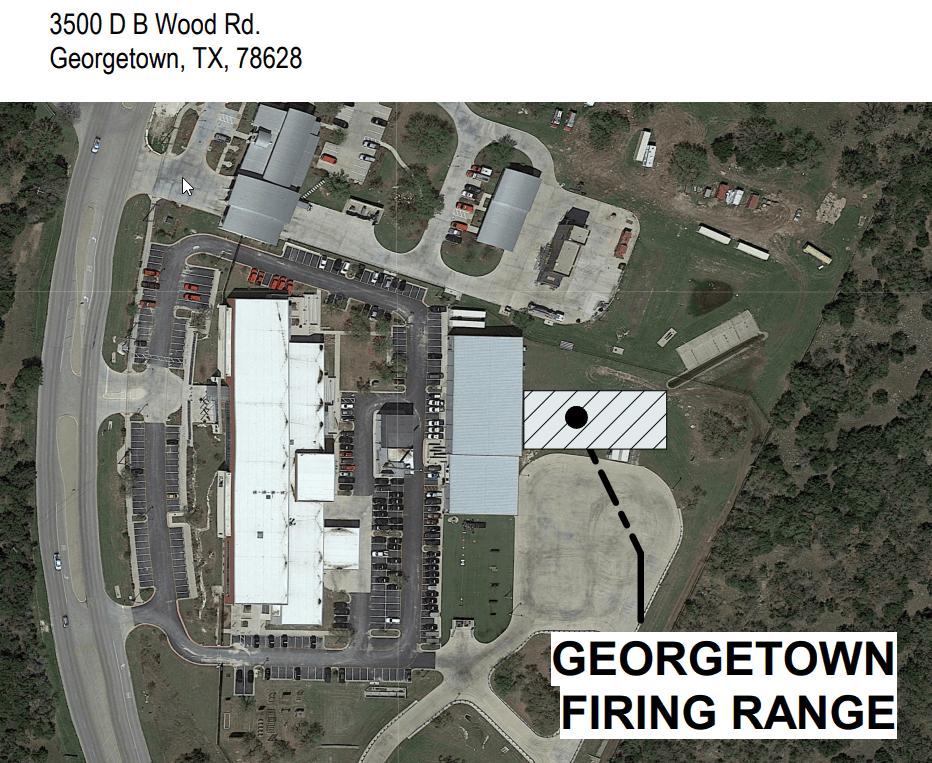 The firing range is part of the Georgetown Public Safety and Training Operations Center's master plan. (Rendering courtesy city of Georgetown)