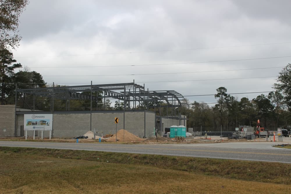 Work resumes on 32,000-square-foot Copendero Gun Range in Oak Ridge North