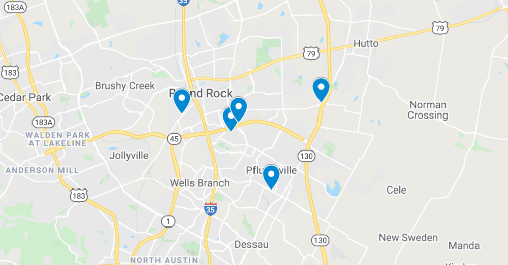 Renovations to South Third Street and 4 more commercial projects filed in Round Rock, Pflugerville and Hutto