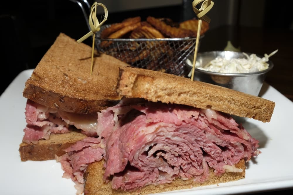 Quit Ya Kvetchin' ($13.95): Corned beef sandwich on rye (George Wiebe Community Impact Newspaper)