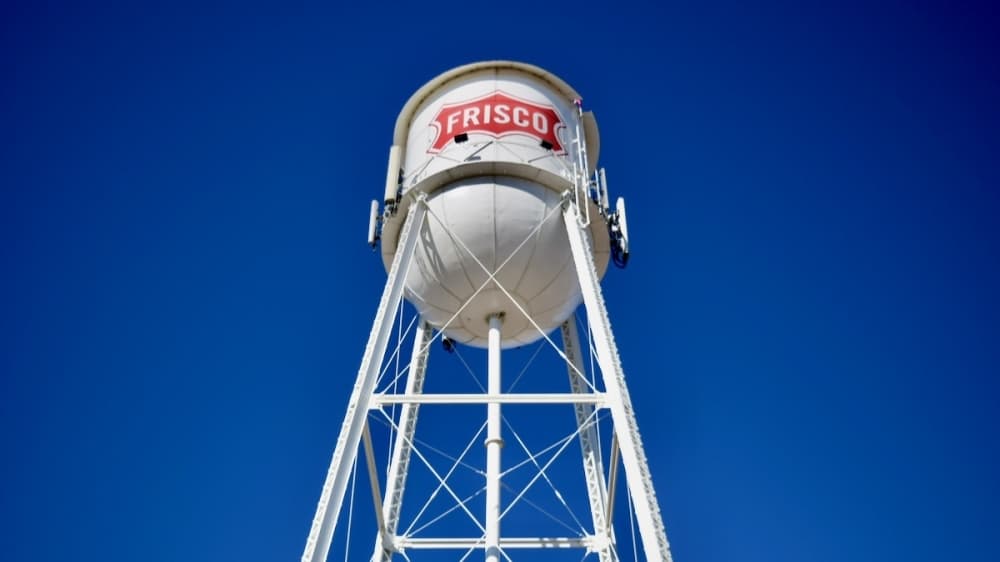 Frisco considering color-changing LED lights for historic downtown water tower