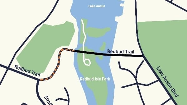 Temporary Redbud Trail closures planned for Feb. 14-23 in West Lake Hills