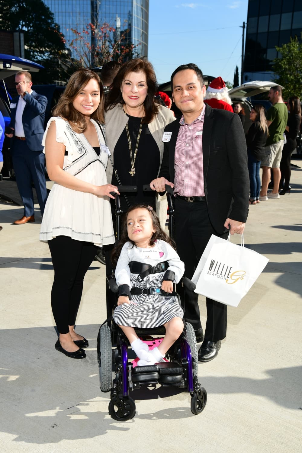 Laura Ward (center) is one of seven founders of Houston Children’s Charity. (Courtesy Houston Children's Charity)
