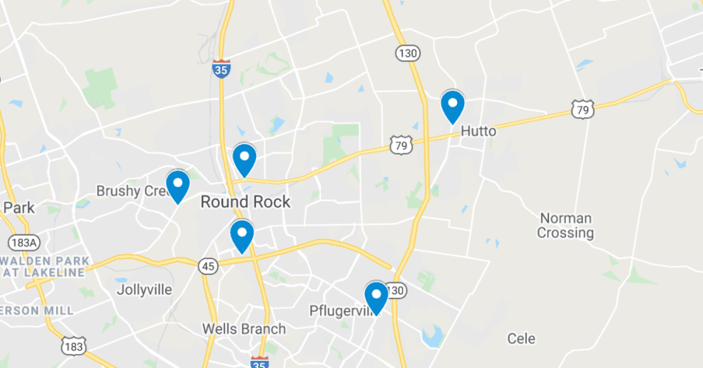 Plans for Planet Fitness, Old Navy renovations plus 3 more commercial projects filed recently in Round Rock, Pflugerville and Hutto