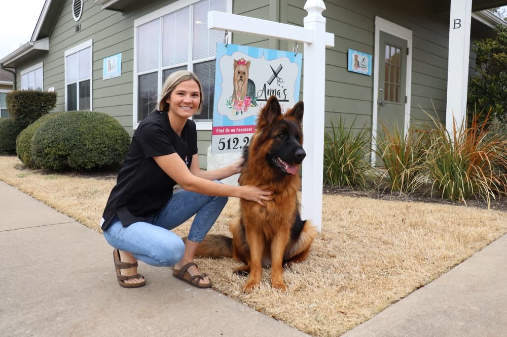Anna's Grooming now open in permanent Kyle location