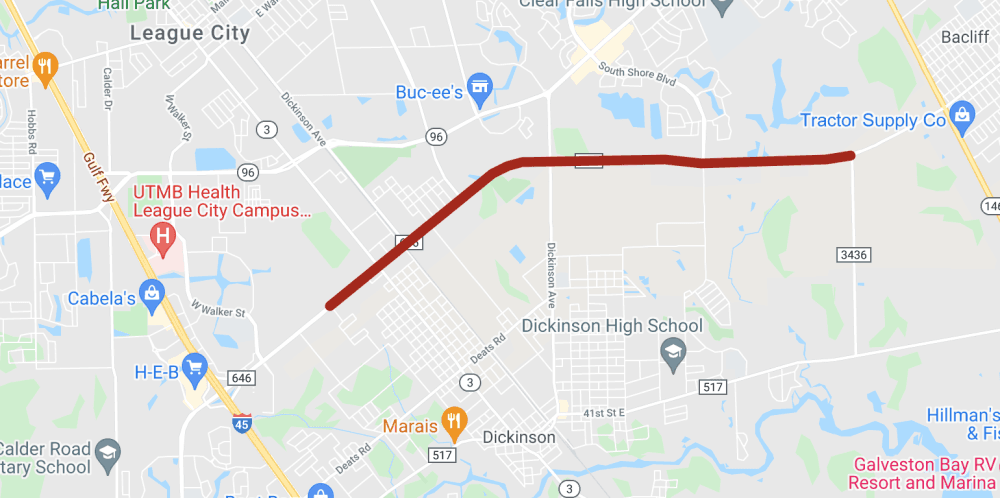 CI TEXAS ROUNDUP: TxDOT planning to widen FM 646 in League City; initial lineup announced for Wildflower Arts and Music Festival in Richardson and more top news