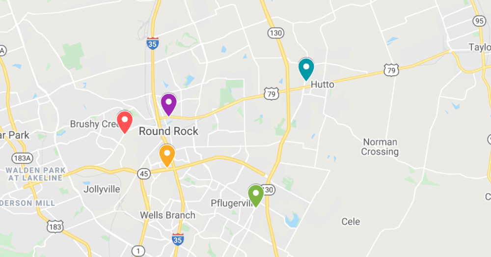 Plans for new Sherwin Williams Paint Store and 4 more commercial projects filed recently in Round Rock, Pflugerville and Hutto