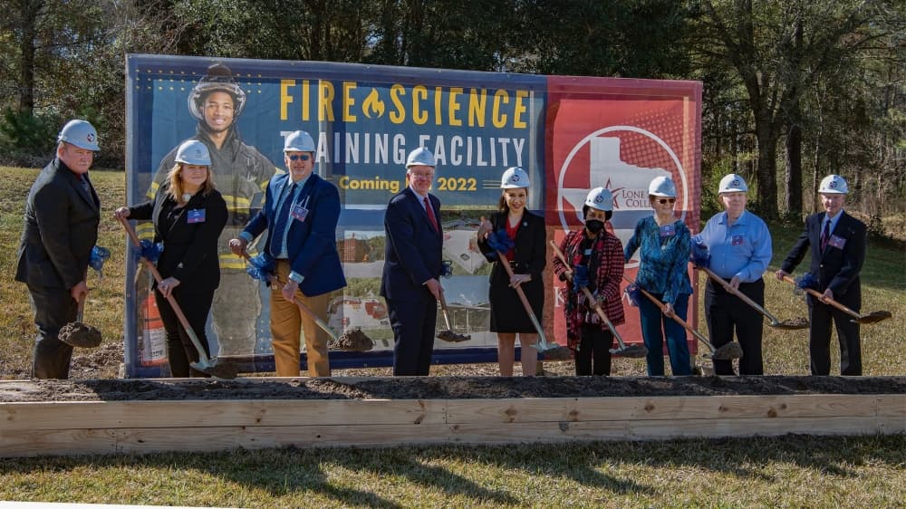 Lone Star College-Kingwood constructs new fire training facility