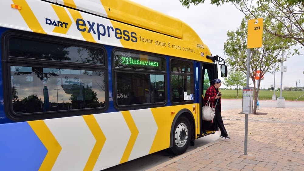 Dallas Area Rapid Transit to make service revisions to redesigned bus network