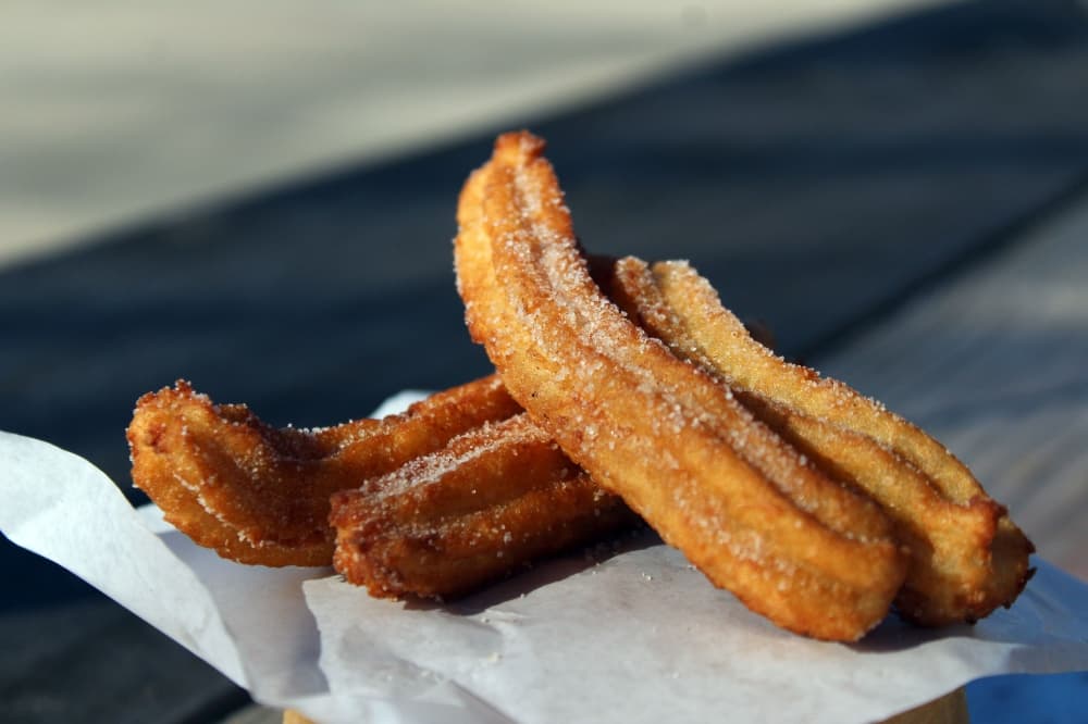 churros on wax paper