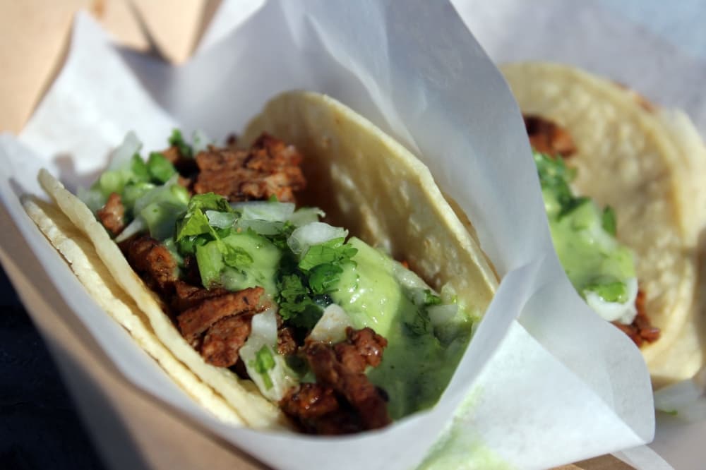 carne asada taco