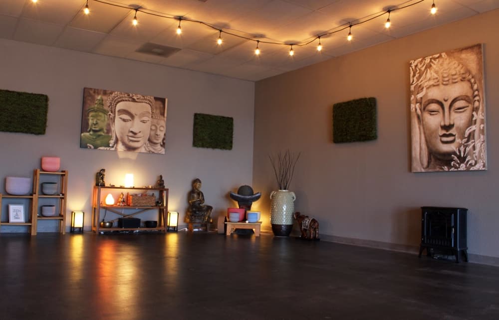 Owner Jace Maxwell rebranded her studio in 2019 and renamed it Zen Yoga Roanoke. (Karen Chaney/Community Impact Newspaper)