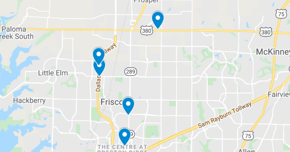 $1.5M renovation project on Frisco Medical Pavilion, plus four upcoming developments in Frisco