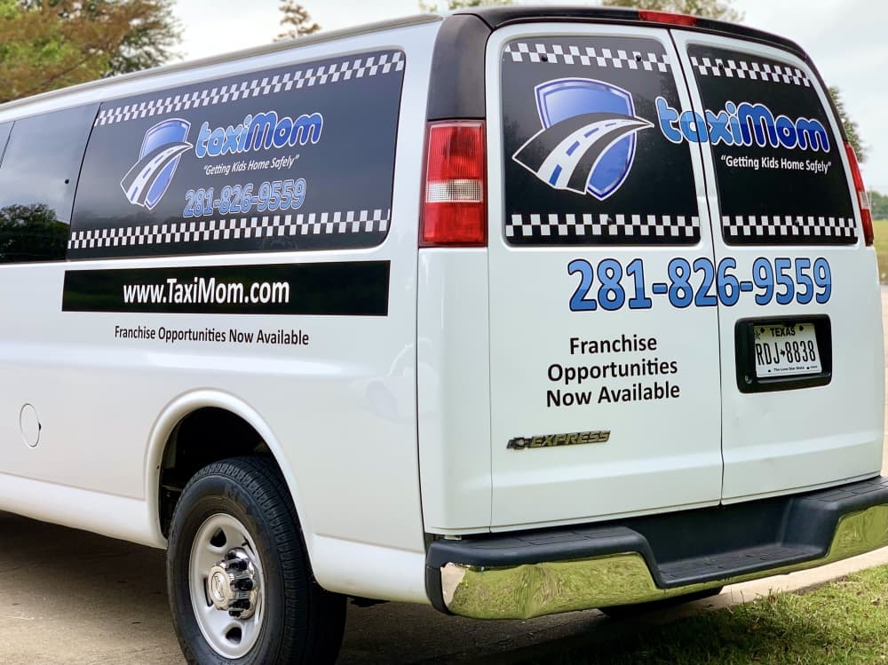 Taxi Mom does not require a contract or application fee and offers a mobile tracking app to allow parents to see the location of their child's driver. (Courtesy Taxi Mom)